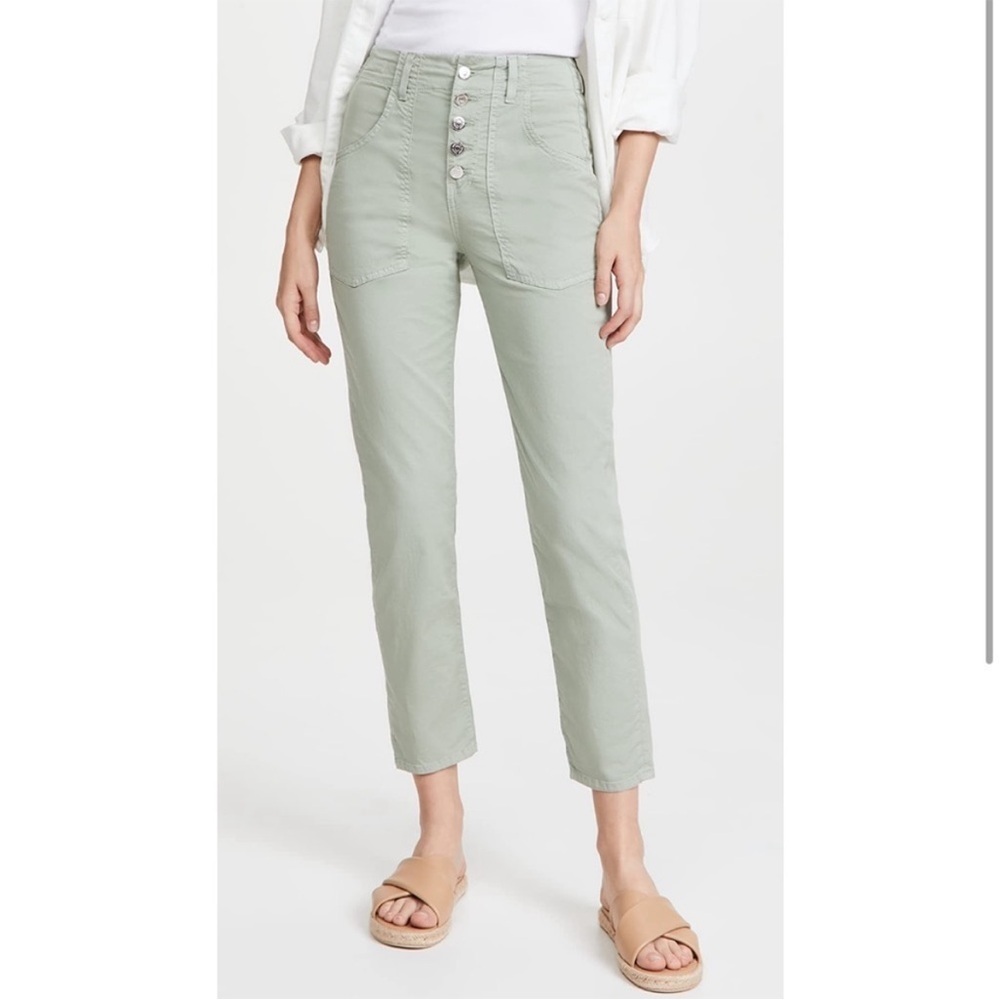 Veronica Beard Arya High Rise Straight Cargo Pants